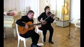 A. Barsukov (guitar), V. Bessonov (violin) "Recuerdos de la Alhambra"