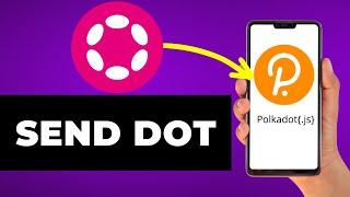 How to Send DOT from Polkadot.js (Step by Step)