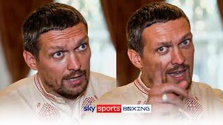 Oleksandr Usyk reacts to Tyson Fury saying their fight was 'TOO EASY' 