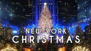 New York Christmas 2024 | 4K video with Christmas songs !