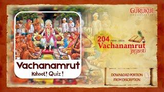 Kahoot Quiz | Vachanamrut quiz | Shree Swaminarayan Gurukul International School