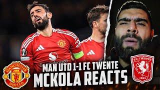 Man Utd 1-1 Twente | McKola Reacts