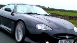 Jaguar XKR / XKR body kit by Grantley Design on a black Jaguar XKR, X100 in 1920 X 1080p full HD