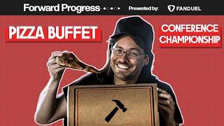 The Pizza Buffet with Rob Pizzola | Conference Championship NFL Bets LIVE Presented by Fanduel