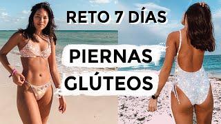 RUTINA DE EJERCICIOS PARA GLÚTEOS Y  PIERNAS *reto 7 días*