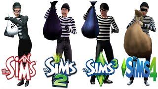  Burglars  Sims 1 vs Sims 2 vs Sims 3 vs Sims 4 (2025 Update)