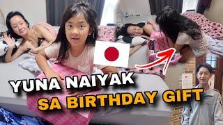 YUNA NAIYAK SA BIRTHDAY GIFT SA KANYA | FilipinoJapaneseFamily