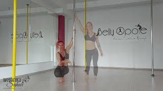 Pole Dance Tutorial - Reverse Grab technika obrotu - Weronika Sahar