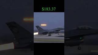 F-16 Afterburner Fuel Cost in Real Time