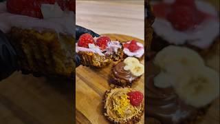 Tasty Granola Cups! #shorts #asmr #cooking #yummy #food