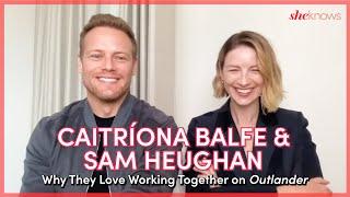 Caitríona Balfe & Sam Heughan Talk 'Outlander' Memories & Why They Can't Wait for Balfe to Direct