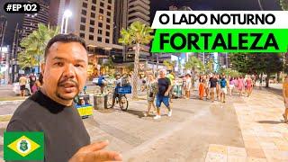 COMO É A NOITE NAS PRAIAS DE FORTALEZA? 2024 #ep104