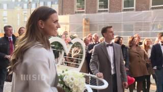 Hochzeit in Köln: Simon Zoller gibt Laura Wontorra das Ja-Wort