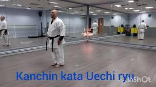 Kanchin 完 戦 kata Uechi ryu karate Rybin Evgeny Moscow Russia