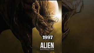 Alien movie all parts name with date #hollywoodmovies #horrormovie #shorts