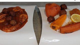 Tomoda boulette poisson avec crevette bou nèkh