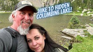 Hike To Hidden Columbine Lake Near Rocky Mountain National Park in 4K