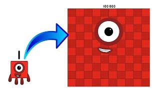 Mathematics: Numberblocks Counting 1 to 100,000