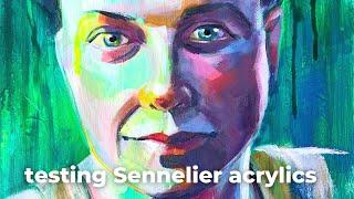 How Sennelier Abstract Acrylics Can TRANSFORM Your Portrait Painting