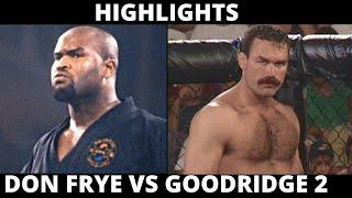 Don Frye vs Gary Goodridge 2 highlights - Дон Фрай Гари Гудридж 2