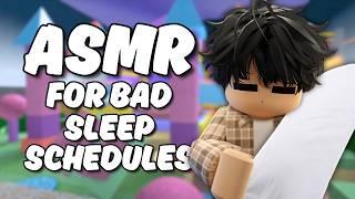 Roblox ASMR to help you SLEEP! (tongue clicking, tapping, whispers) 