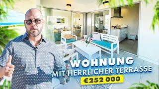 Immobilien in Spanien. Gemütliche Wohnung mit schöner Terrasse für 252.000 € | Alegria