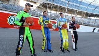 NASCAR Trick Shot Battle | Dude Perfect