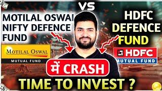 HDFC Defence Fund Vs Motilal Oswal Nifty India Defence Index Fund | Should you invest now?