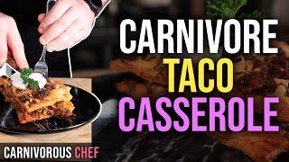 EASY Taco Casserole | Carnivore Recipe