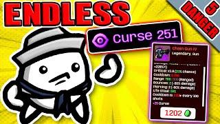 I Broke the new DLC with 251 Curse as Sailor | Brotato Abyssal Terrors