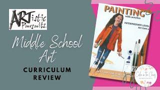 Artistic Pursuits Painting with Acrylics Review | Middle School Art with Video Instruction