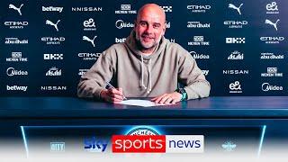 BREAKING: Pep Guardiola signs two-year contract extension with Manchester City