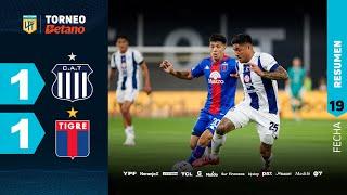 TALLERES 1 - 1 TIGRE I Resumen del partido | #TorneoBetano 2024