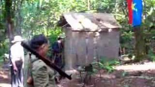 Vietnam war Re-enacting NVA Fires RPG