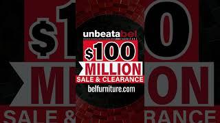 Big savings on Bel Furniture with $100 million clearance & sale