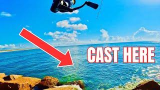 EPIC jetty Fishing Spots (Port Aransas, Texas)