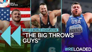 Men's Shot Put World Champions | Last Three