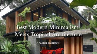 Modern Living, Natural Connection Best Tropical House Design