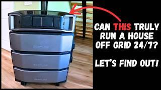 EcoFlow Delta Pro Ultra Off Grid House Test!