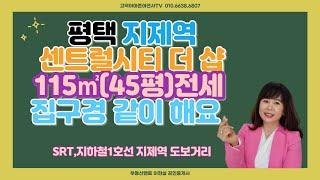 평택지제역 센트럴시티 더 샾 115㎡( 45평)집구경하기.2탄