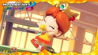 Mario Kart 8 Deluxe DLC ⁴ᴷ Boomerang Cup (200cc 3-Star Rank) Baby Daisy gameplay