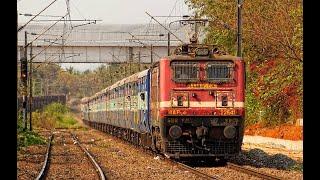 Fresh looking WAP-4 with Prasanthi Express departing from berhmpur Railway station |PSP RAIL MANIA |