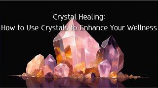 Crystal Healing: How to Use Crystals to Enhance Your Wellness #alchemy