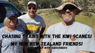 Chasing Trains With My Kiwi Subscribers!