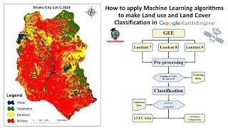 How to use Machine Learning to make Land use and Land Cover Classification using satellite imagery