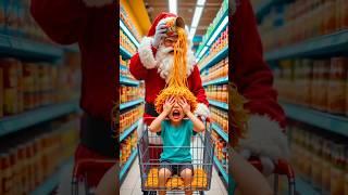 ️ Evolution of Baby_ Baby in shopping mall with Santa Claus  Rak5m  #cat #cute #love #shorts