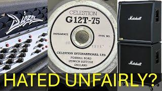 Why the hated Celestion G12T-75 is a worthy successor of the Greenback after all