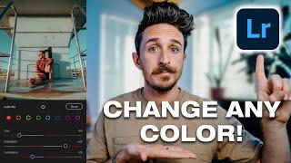 Change ANY COLOR in Lightroom with HSL Sliders!