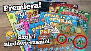 Zdrapki Lotto  Wznowienie zdrapki PENSJA  Jakby nie było premiera na plusie 