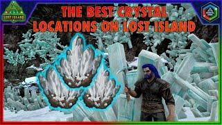 The Best Crystal Locations on Lost Island - Tons of Easy Safe Lost Island Crystal Spawns